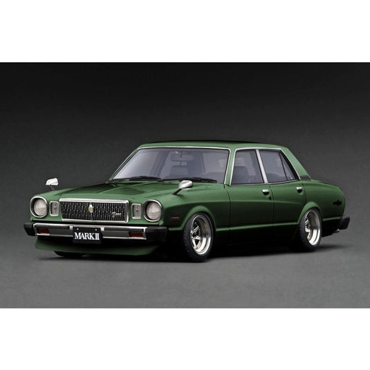 Pre-order ignition modelIG3429 1/18 Toyota MarkII Sedan Grande MX41 Green Metallic