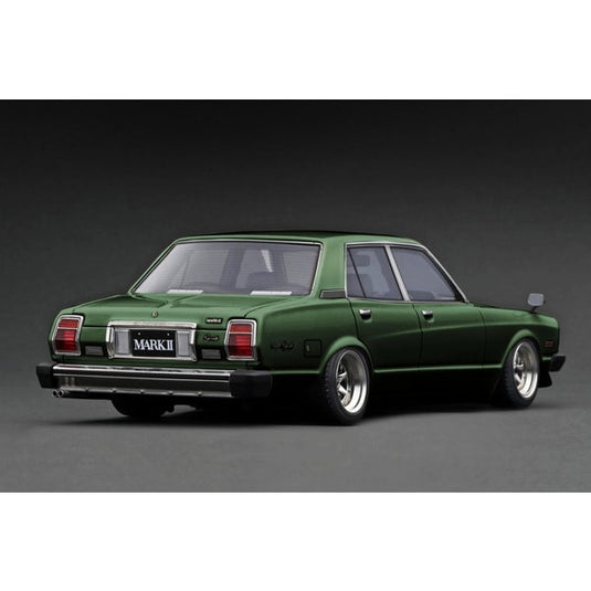 Pre-order ignition modelIG3429 1/18 Toyota MarkII Sedan Grande MX41 Green Metallic