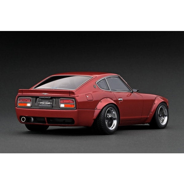 Laden Sie das Bild in Galerie -Viewer, Pre-order ignition modelIG3114 1/18 nissan fairlady z s30 star road red metallic
