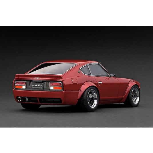 Pre-order ignition modelIG3114 1/18 nissan fairlady z s30 star road red metallic