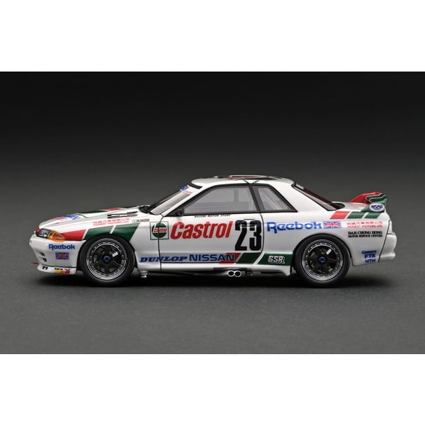 Laden Sie das Bild in Galerie -Viewer, Pre-order ignition modelIG2977 1/43 Castrol Skyline #23 1990 Macau With Engine
