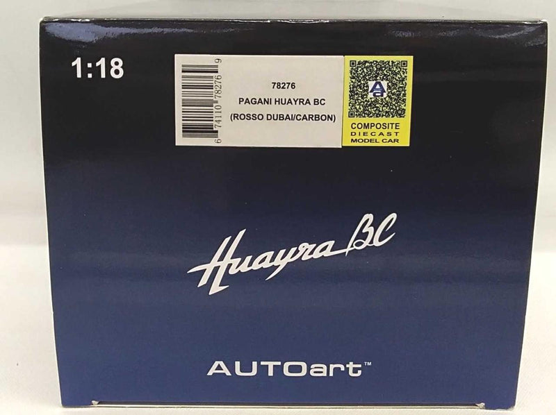 Cargue la imagen en el visor de la galería, AUTOart 78276 1/18 Pagani Huayra BC Scale Car– Used
