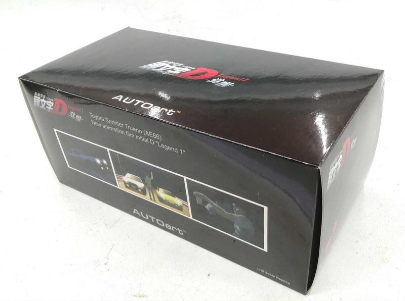 Laden Sie das Bild in Galerie -Viewer, AUTOart &quot;New Initial D The Movie Legend 1: Awakening&quot; 1/18 Sprinter Trueno AE86– Used
