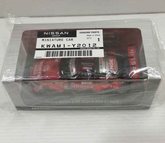 SPARK #3 kwam1Y2012 NITERRA MOTUL Z 1/43 Scale Car– Used