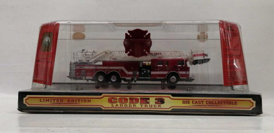 CODE 3 12910 ELSMERE FIRE DEPT T30 1/64 Diecast Model– Used