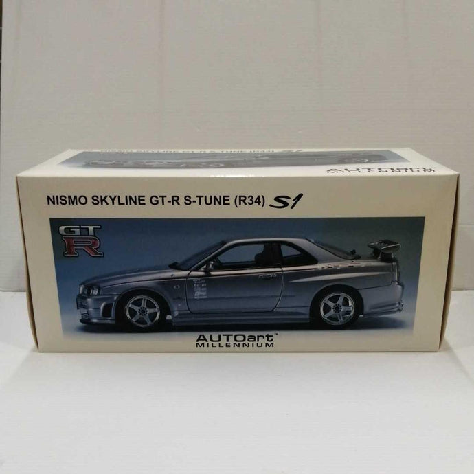 AUTOART Nismo Skyline GT-R R34 S-TUNE 1/18 Scale Car– Used
