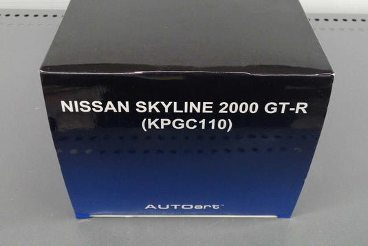 AUTOart Nissan Skyline 2000GT-R (KPGC110) 1/18 Scale Car– Used