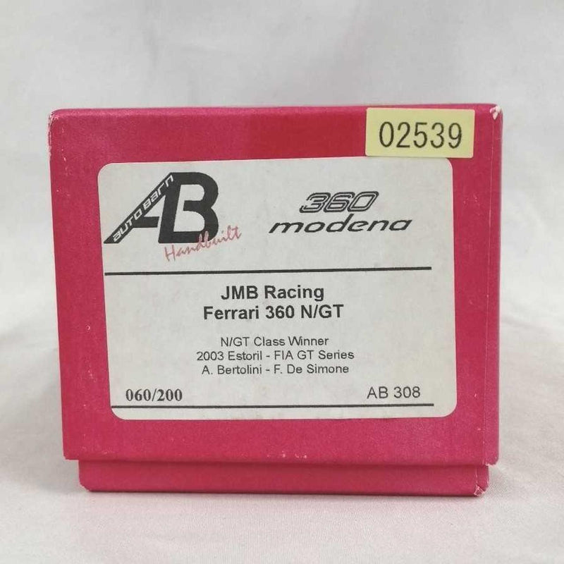 Laden Sie das Bild in Galerie -Viewer, AUTO BARN AB308 Ferrari 360 Modena JMB Racing 1/43 Scale Car– Used
