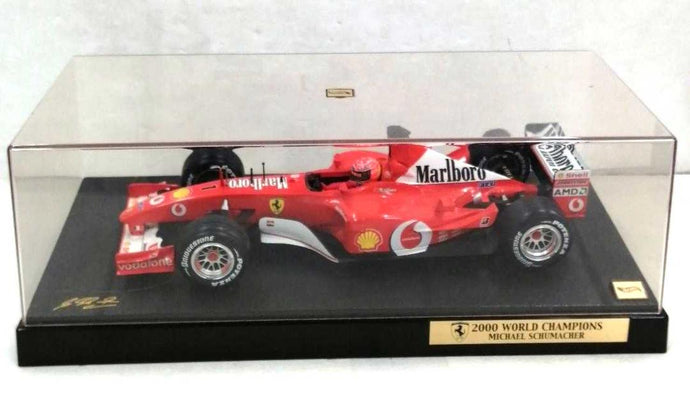 Hot Wheels F1 2000 World Champion Michael Schumacher 1/18 Diecast Car– Used