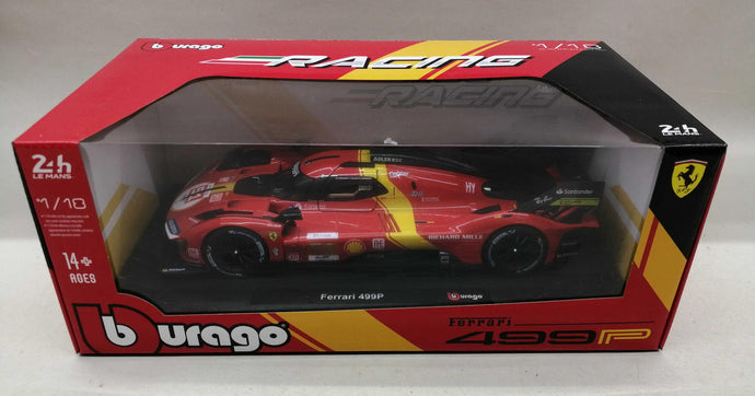 BBURAGO Le Mans 2023 Winner #51 Ferrari 499P 1/18 Scale Car– Used