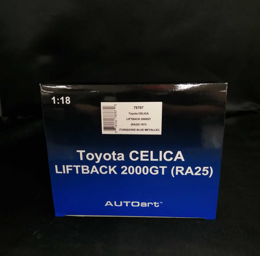 AUTOART TOYOTA CELICA LIFTBACK 2000GT 1/18 Diecast Car– Used