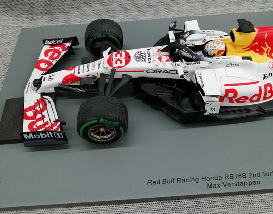 SPARK Red Bull Honda RB16B 1/18 Scale Model Car– Used