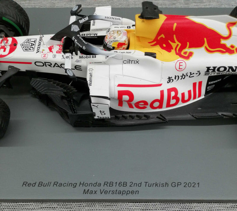 Load image into Gallery viewer, SPARK Red Bull Honda RB16B 1/18 Scale Model Car– Used
