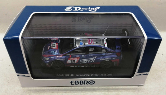 EBBRO Nurburgring 24H 2019 1/43 Subaru WRX STI 1/43 Scale Model Car– Used