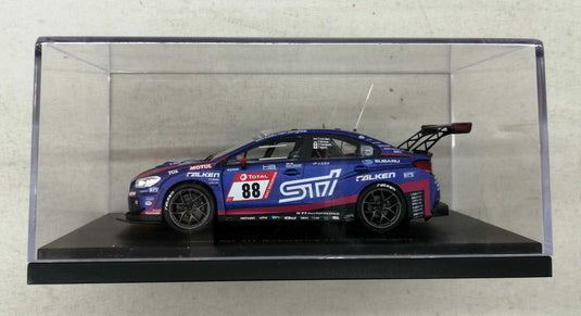 EBBRO Nurburgring 24H 2019 1/43 Subaru WRX STI 1/43 Scale Model Car– Used