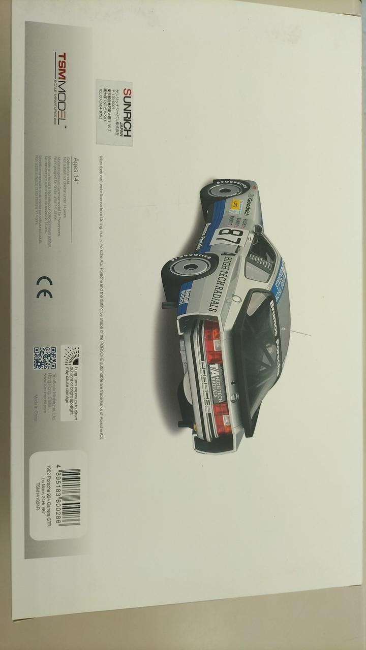 Cargue la imagen en el visor de la galería, TSM Porsche 924 GTR 1/18 Scale Model Car– Used
