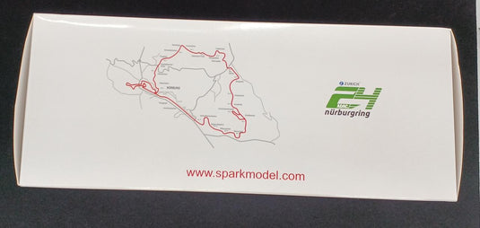 SPARK Nurburgring 24h Race 2017 Audi R8 LMS 1/18 Scale Car– Used