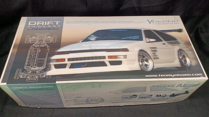 YOKOMO 1/10 Toyota AE86 R/C Car - Used