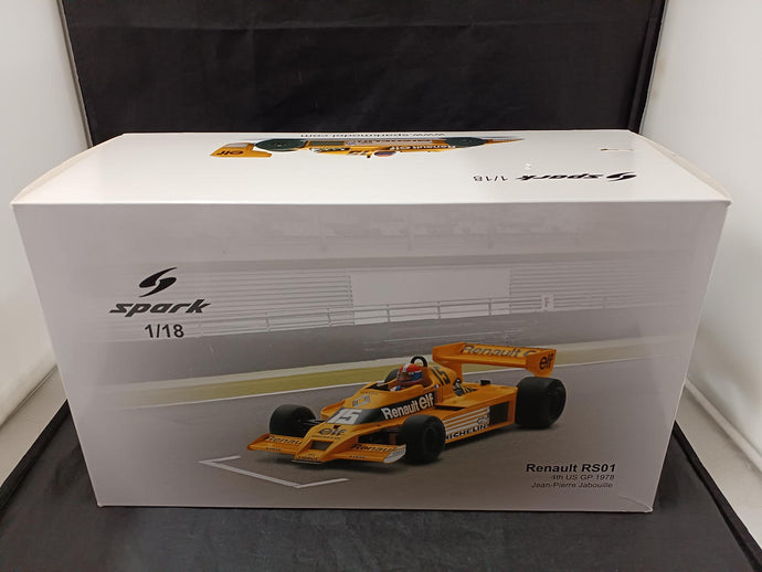 MINIMAX SPARK 18S371 Porsche 911 RSR 1/18 Scale Model Car– Used