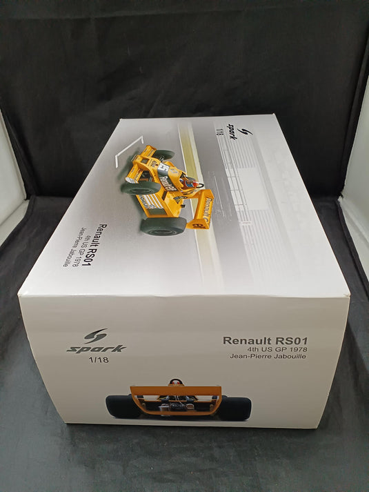 MINIMAX SPARK 18S371 Porsche 911 RSR 1/18 Scale Model Car– Used