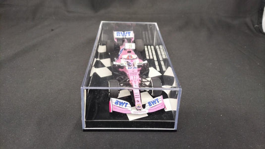 MINICHAMPS BWT Racing Point F1 Mercedes RP20 Sergio Perez Sakhir GP 2020 Winner 1/43– Used