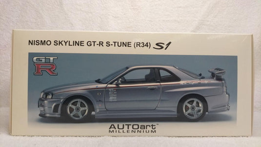 AUTOART R34 S-TUNE 1/18 Scale Model Car– Used