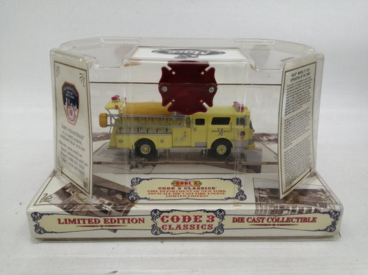 CODE 3 COLLECTIBLES 1/64 FIRE DEPARTMENT OF NEW YORK Diecast Model– Used