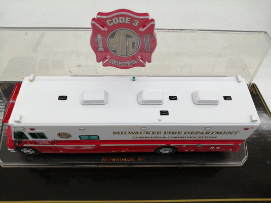 CODE 3 COLLECTIBLES 1/64 MILWAUKEE FIRE DEPARTMENT Diecast Model– Used