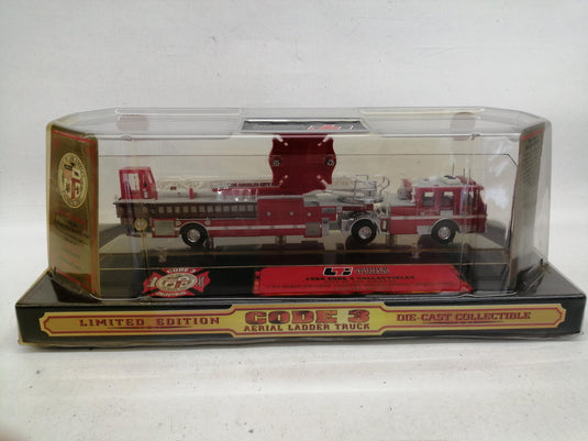 CODE 3 1/64 CITY OF LOS ANGELES AERIAL LADDER Diecast Model– Used