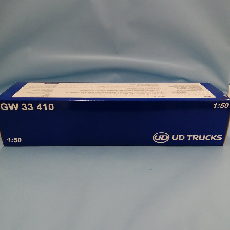 Cargue la imagen en el visor de la galería, UD TRUCKS 1/50 QUON Dark Blue Scale Model– Used
