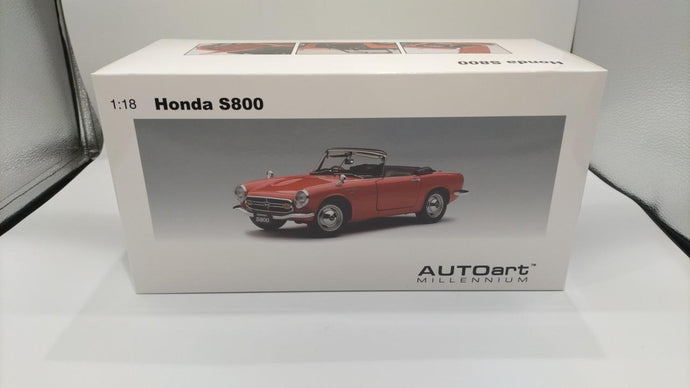 AUTOART 1/18 HONDA S800 Scale Model Car– Used
