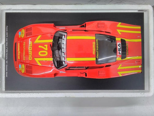 SPARK 1981 #70 Porsche 935 1/18 Scale Car– Used