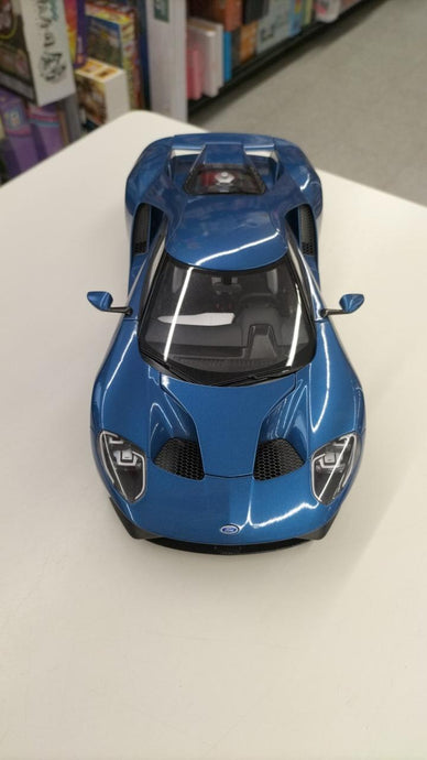 AUTOart 1/18 Ford GT 2017 (Metallic Blue) Diecast Car– Used