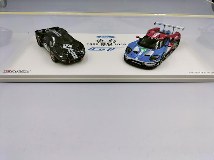 TSM MODEL Ford GT Le Mans 50th Anniversary Edition 1/43 Diecast Car– Used