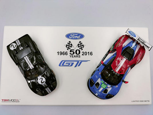 TSM MODEL Ford GT Le Mans 50th Anniversary Edition 1/43 Diecast Car– Used