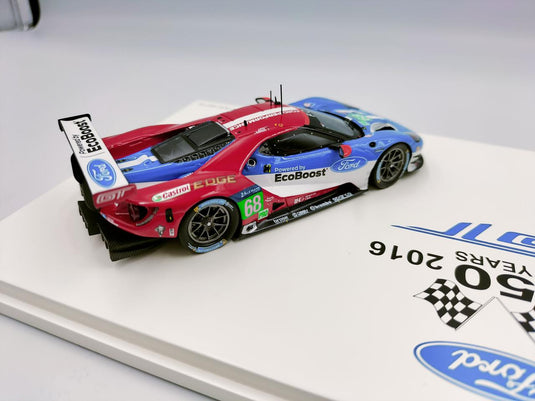 TSM MODEL Ford GT Le Mans 50th Anniversary Edition 1/43 Diecast Car– Used