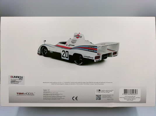 TSM MODEL 1976 Porsche 936 1/18 Diecast Car– Used
