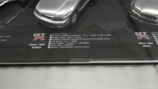 EBBRO KWAM0-22003 MOTUL AUTECH GT-R 1/43 Scale Model Car– Used