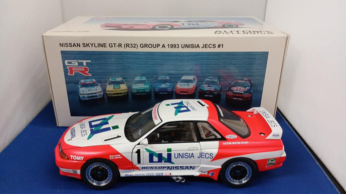 AUTOart Skyline GT-R R32 UNISIA JECS 1/18 Diecast Car– Used