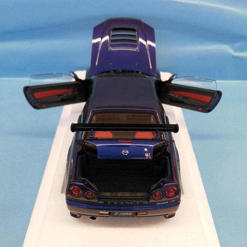 Cargue la imagen en el visor de la galería, AUTOart 77464 1/18 Nismo R34 GT-R Z-TUNE Scale Car– Used
