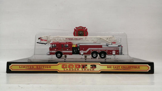 CODE 3 12910 ELSMERE FIRE DEPT T30 1/64 Diecast Model– Used
