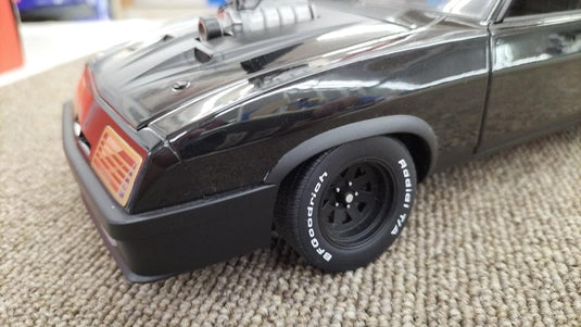 AUTOart Ford XB Falcon Tuned Version "Black Interceptor" 1/18 Scale Model Car– Used