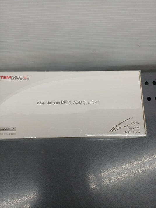 TSM McLaren MP4/2 WC 1984 1/43 Scale Car– Used