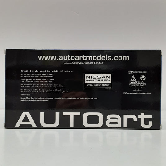 AUTOart Nissan Skyline GT-R (R34) V-SPEC 1/18 Scale Car– Used