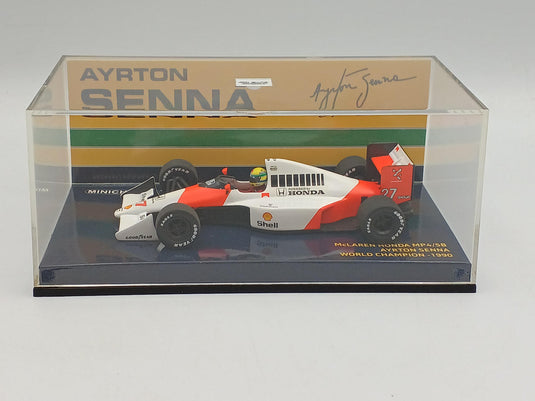 MINICHAMPS McLaren Honda MP4/5B 1/43 Scale Car– Used