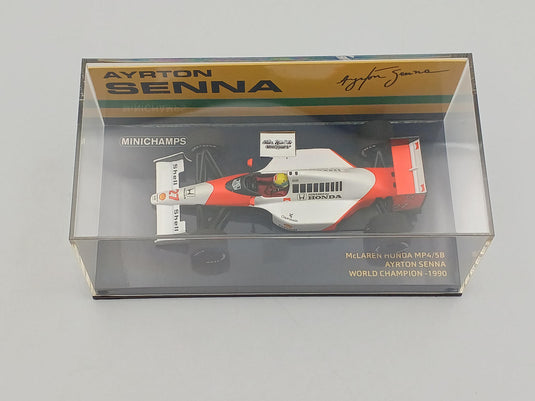 MINICHAMPS McLaren Honda MP4/5B 1/43 Scale Car– Used