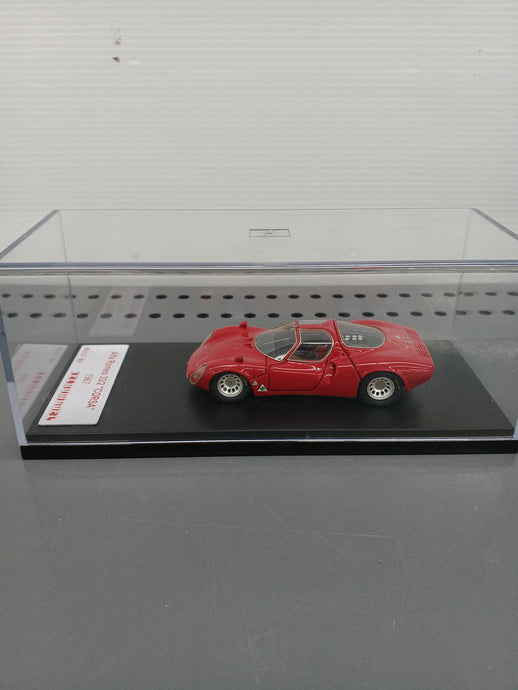 Tecnomodel Alfa Romeo 33/2 CORSA 1967 1/43 Scale Model Car– Used