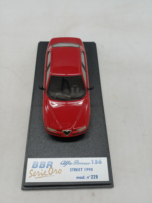 B.B.R. Alfa Romeo 156 STREET VERSION 1997 1/43 Scale Car– Used