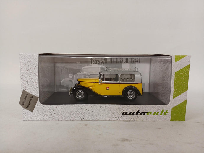 AUTOCULT Tatra 57B PTT 1/43 Diecast Car– Used