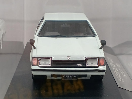 INTERALLIED/HI-STORY HS058WH TOYOTA CELICA COUPE 1800 GT-T (SMASH WHITE) 1/43– Used